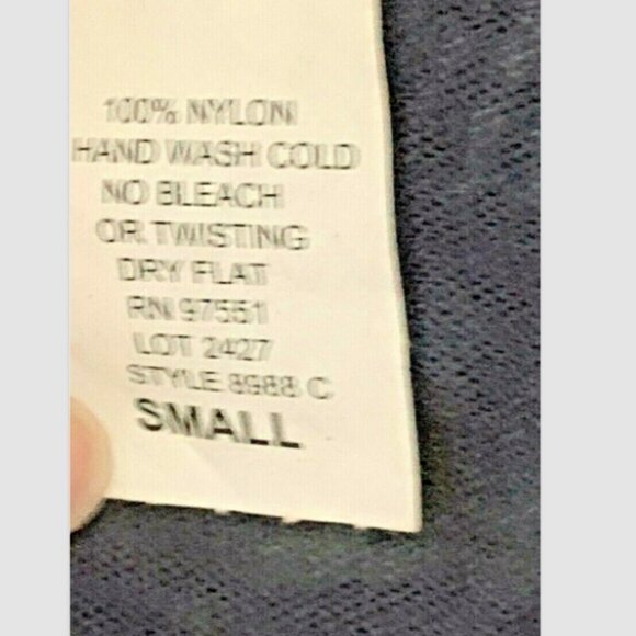 Sweet Pea Floral Stretch mesh Sz S BOHO Mesh Y2K Surplice Blouse #224D - Picture 8 of 8